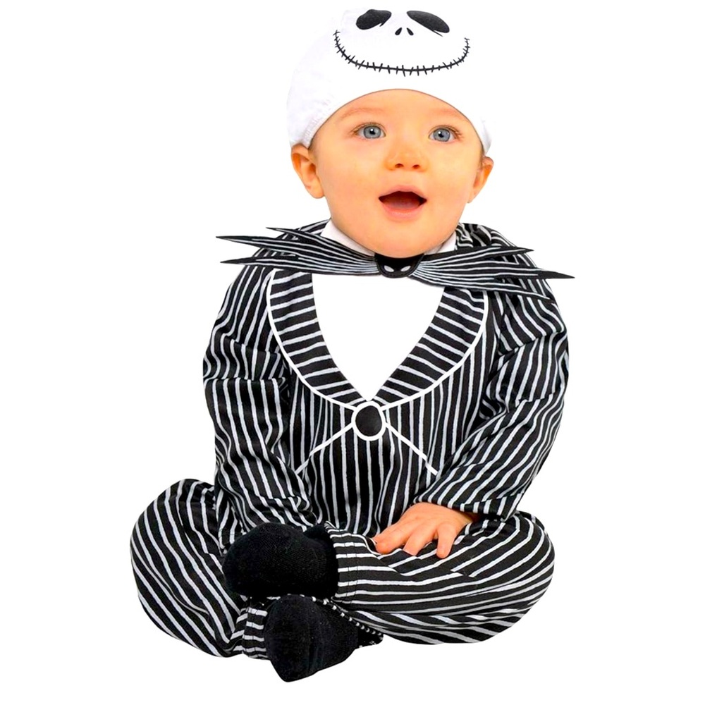 Disney Nightmare Before Christmas Jack Skellington Halloween Costume 6-12 Months
